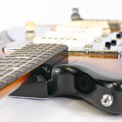 Teisco TG Project Guitar w/ Brazilian Rosewood FB, 3 Single Coil Pickups image 9