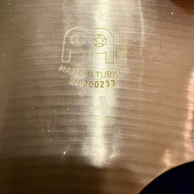 Meinl 18" Byzance Traditional Trash Crash Cymbal 2021 - Present - Traditional image 8