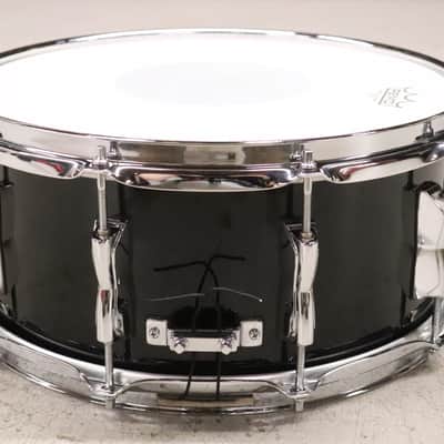Yamaha 6.5x14 Beech Custom Snare Drum Piano Black image 7