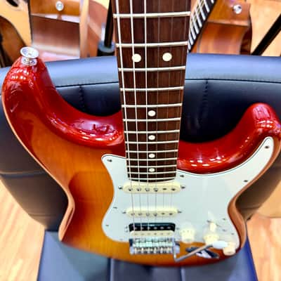 🇺🇸 2015 Fender American Standard Stratocaster HSS Shawbucker~ Sienna Sunburst! image 12