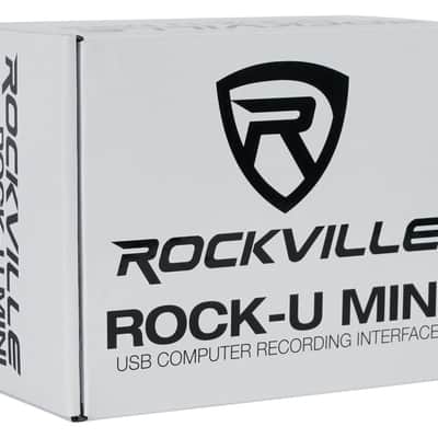 Rockville ROCK-U MINI 2x2 USB Computer Recording Interface 24 Bit 192Khz Home Studio image 8