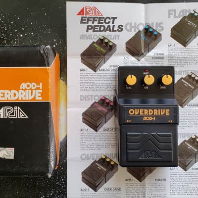 Aria AOD-1 Overdrive, 1980s, Excellent, Made In Japan, FREE N' FAST SHIPPING! image 2