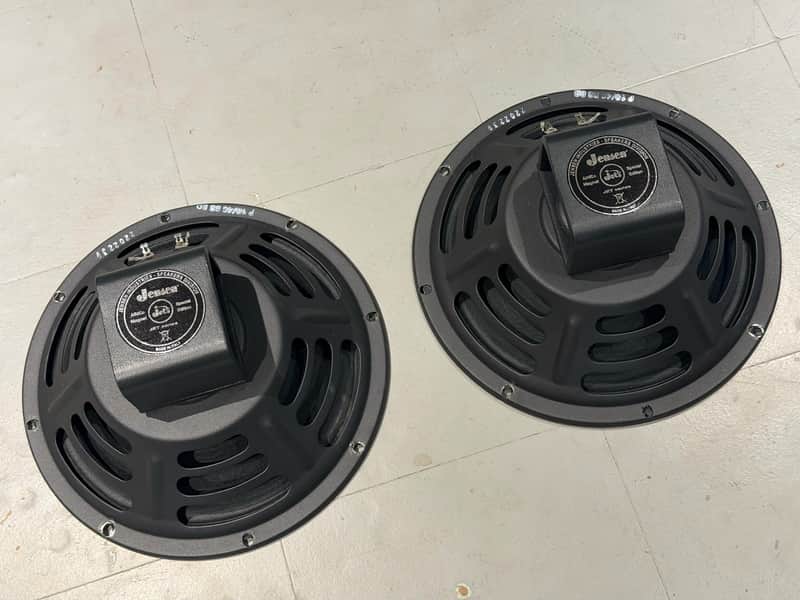 Pair (2x) Jensen Blackbird 10" 40W 8Ohm Guitar Amp Speakers image 1