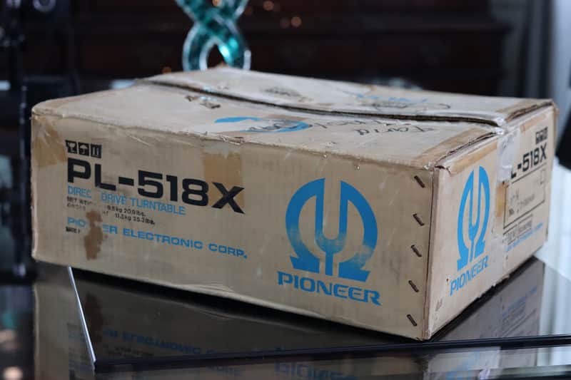 Pioneer PL-518X Direct Drive Turntable Mint in Original Box