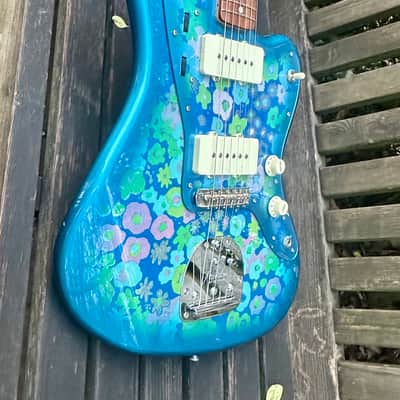 Fender MIJ Traditional '60s Jazzmaster 2018 - 2020 - Blue Flower image 4