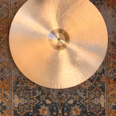 Rare Vintage Paiste 602 Pre Serial 22” FACTORY “MEDIUM” Ride Crash at ONLY 2790 g CLEAN Light and SHIMMERING! Sounds Amazing! image 2