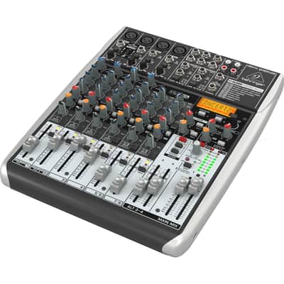 Behringer Xenyx QX1204USB Premium 12-Input 2/2-Bus Mixer, Bundle with Headphones and Cable image 7