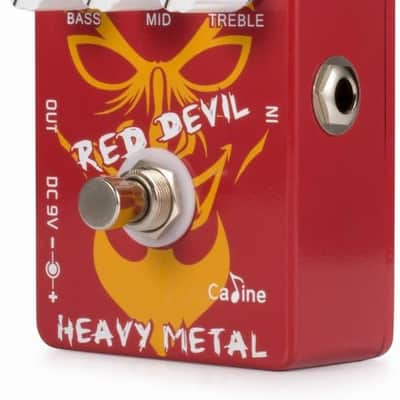 Caline CP-30 Red Devil Heavy Metal Distortion 2024 - Red image 4