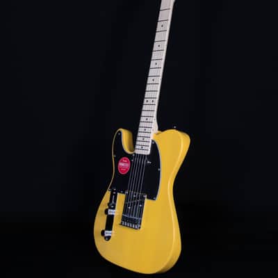 Squier Affinity Series Telecaster Left-Handed, Maple FB, Butterscotch Blonde image 6