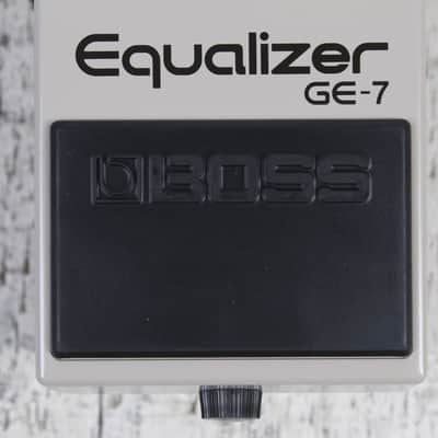 Boss GE-7 7 Band EQ Equalizer Pedal Electric Guitar Equalizer Effects Pedal image 4
