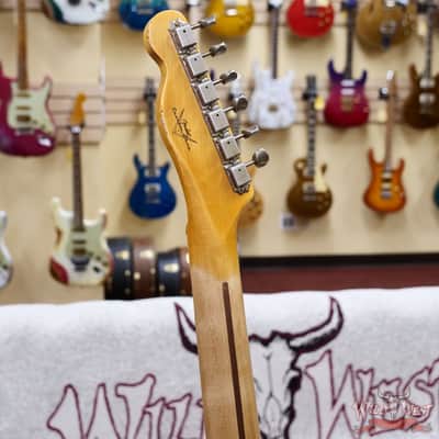 Fender Custom Shop 1951 Nocaster Ash Body Maple Neck Relic Faded Aged Nocaster Blonde 6.75 LBS image 12