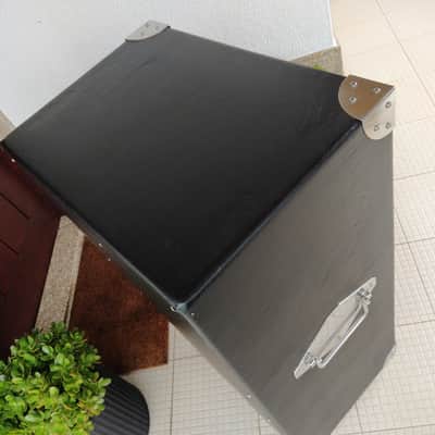 Vintage custom  15" + 18" guitar cabinet loaded with Celestion G18 C + Cerwin Vega 15" speakers image 8