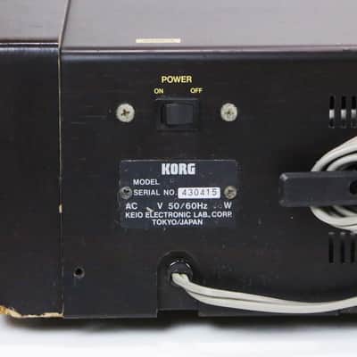 1981 Korg EPS-1 Electronic Piano & Strings Vintage Original MIJ Analog String Synthesizer Strings Keyboard Synth image 15