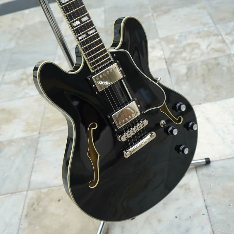 Eastman T486-BK Thinline Archtop