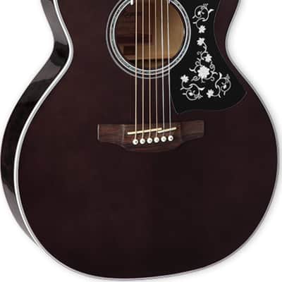 Takamine GN75CE Grand Concert Acoustic-Electric Guitar, Solid Spruce Top, Transparent Black image 2