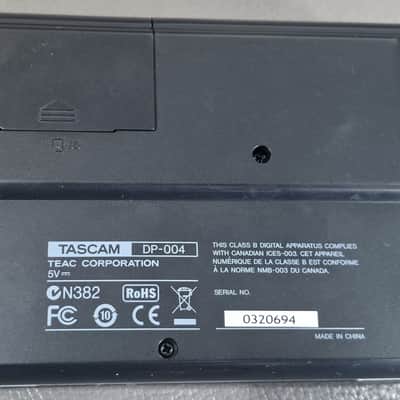 TASCAM Pocketstudio DP-004 Portable Digital 4-Track Recorder image 5