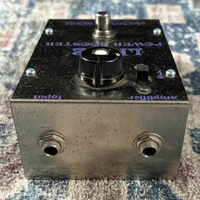 1970s Electro-Harmonix LPB2 Power Booster Vintage Purple Font Made In USA Guitar Effect Pedal! image 5