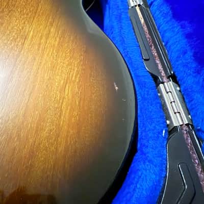 RARE 2-piece top Gibson Les Paul Standard 1981 Tobacco Sunburst with Tim Shaw & Chainsaw case image 15