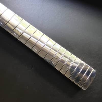 Aluminum Guitar Neck by Baguley - Strat, Polished Finish, Ghost Inlays - Fast Free Shipping in U.S.! image 6