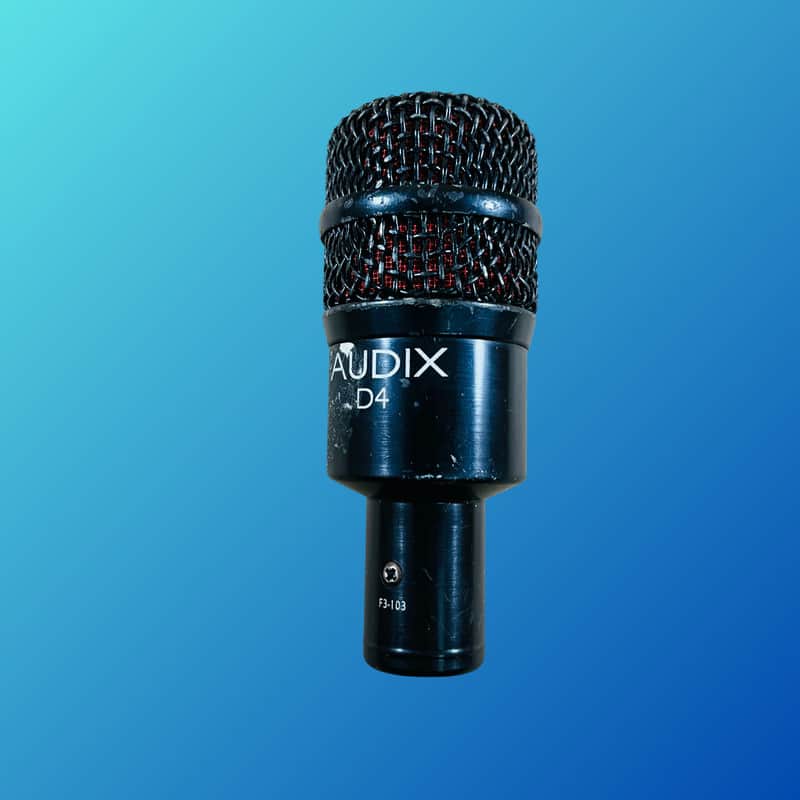 Audix D4 Hypercardioid Dynamic Drum / Instrument Microphone image 1