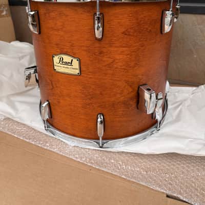Pearl Session Studio Classic 16" x 14" Floor Tom Matte Liquid Amber #389 - Brand New image 4