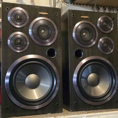 VINTAGE PIONEER 8OHM/ 3 WAY 4 SPEAKER SYSTEM/MADE IN JAPAN 8 INCH WOOFERS image 2
