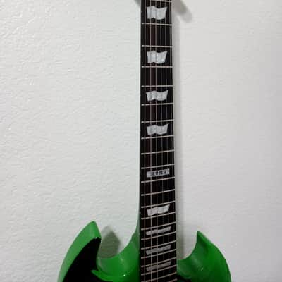 *RARE* ESP LTD Viper 2015 "Slimer" Tony Perry PTV Pierce The Veil Signature Electric Guitar -- Limited Edition Sam Ash Exclusive image 3