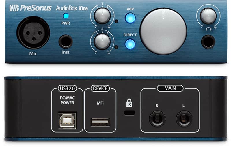 PreSonus Audiobox iOne 2x2 Audio Interface for MAC and PC (Promotion until August 31) image 1