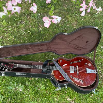 Gretsch 6071 Hollowbody Bass 1968 - Walnut image 17