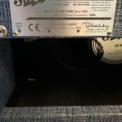 Supro 1970RK Keeley Custom 25-Watt 1x10" Guitar Combo 2018 - Present - Blue Rhino image 3