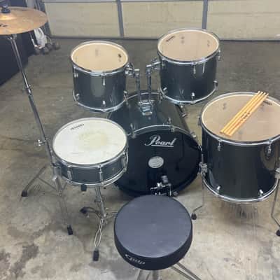 Pearl Forum Series 5-Piece Drum Kit with Hardware, Zildjian ZBT Cymbal, PDP Pedal & Throne image 1