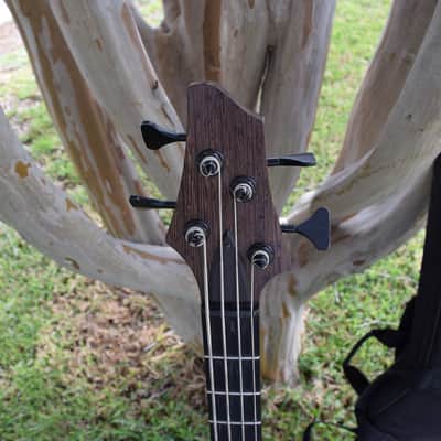 Warmoth Jazz Bass, Custom built solid walnut body! Wenge neck and ebony board, EMG's , Sweet! image 19