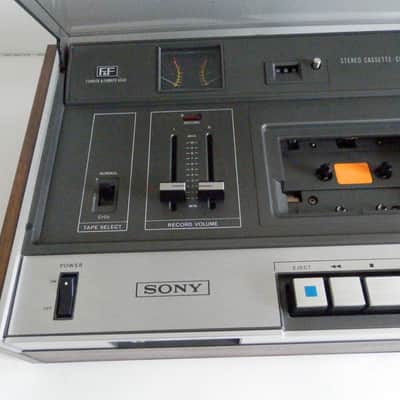 Sony TC-129 Stereo Cassette-Corder Refurbished (1973) image 9