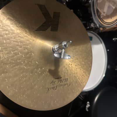 Zildjian 14" K Custom Dark Hi-Hat Cymbals (Pair) 1995 - Present - Traditional image 2