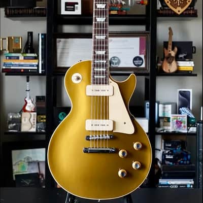 Gibson Custom Shop Les Paul Standard 1968 Reissue 60's Gold Top P9Os 2021 image 25
