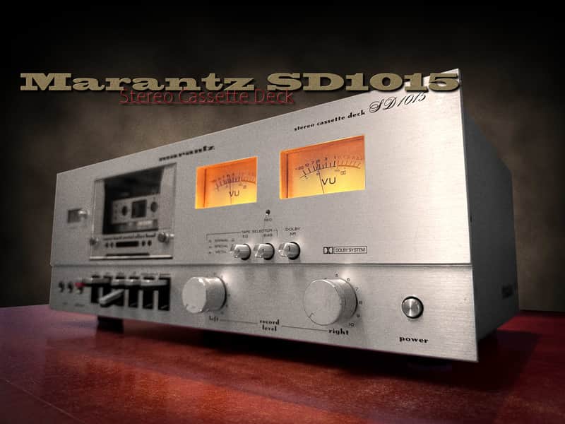 MARANTZ SD1015 Rare Vintage Stereo Cassette Deck image 1