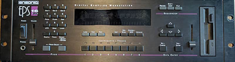 Ensoniq EPS 16 Plus Rackmount Digital Sampling Workstation 1990