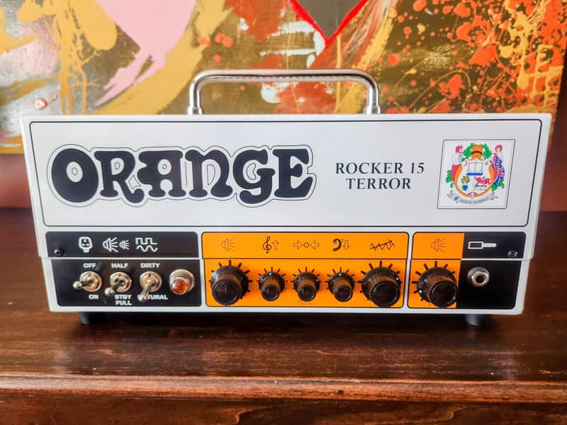 Orange Rocker 15 Terror 2-Channel 15-Watt Guitar Amp Head 2018 - Present - White