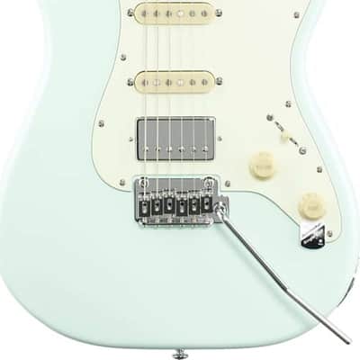 Schecter Traditional HSS Nick Johnston Signature Electric Guitar, Ebony Fingerboard, Atomic Frost image 1
