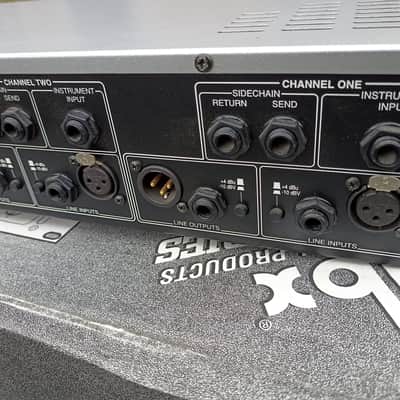 dbx 566 Dual Vacuum Tube Compressor 1990s - Silver image 6