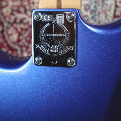 Fender American Standard Stratocaster HH with Maple Fretboard 2014 - Ocean Blue Metallic image 11