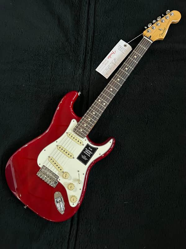 Fender Player II Stratocaster 2024 - Transparent Cherry Burst /6lbs. 11.2oz. #MXS24045977 image 1