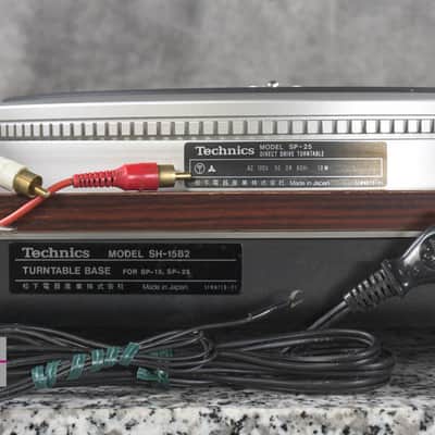 Technics SP-25/SH-15B2 Direct Drive Turntable in Very Good Condition image 25