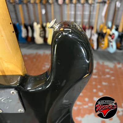 Fender   1980 Precision Fretless Black Mod Pj image 8
