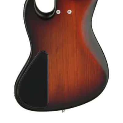 Sadowsky MetroLine 21-Fret Vintage P/J Bass-Swamp Ash Body-4 String-Almond Sunburst Transparent Satin image 3