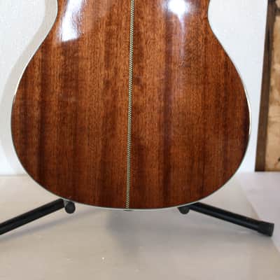 Fender Paramount PM-3C Triple-0 All-Mahogany Natural Acoustic Guitar with Case image 9