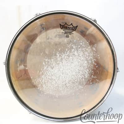 *Ludwig 12x8"Silver Sparkle Tom Drum Super Classic Vintage 60s Keystone 3Ply USA image 6