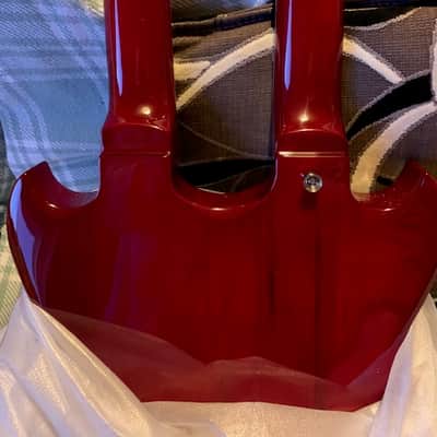 Unbranded Double/ Twin Neck 6 & 12 String Guitar 2022 - Red image 11
