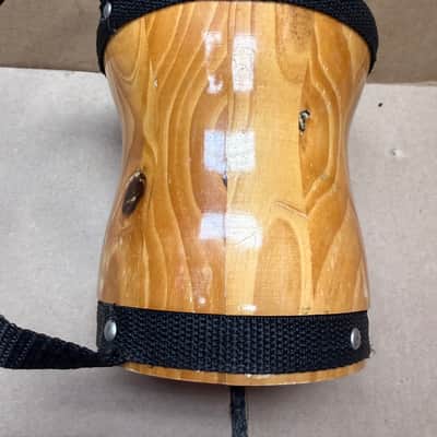 Unbranded Single Bongo Drum w/ Hand Strap – 5" – Wood Shell – Used image 5