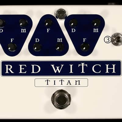 Reverb.com listing, price, conditions, and images for red-witch-titan-delay